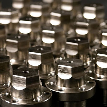 Hard chrome coated industrial component