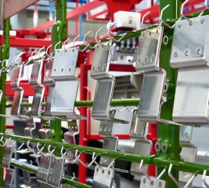 Electroless nickel treated industrial components